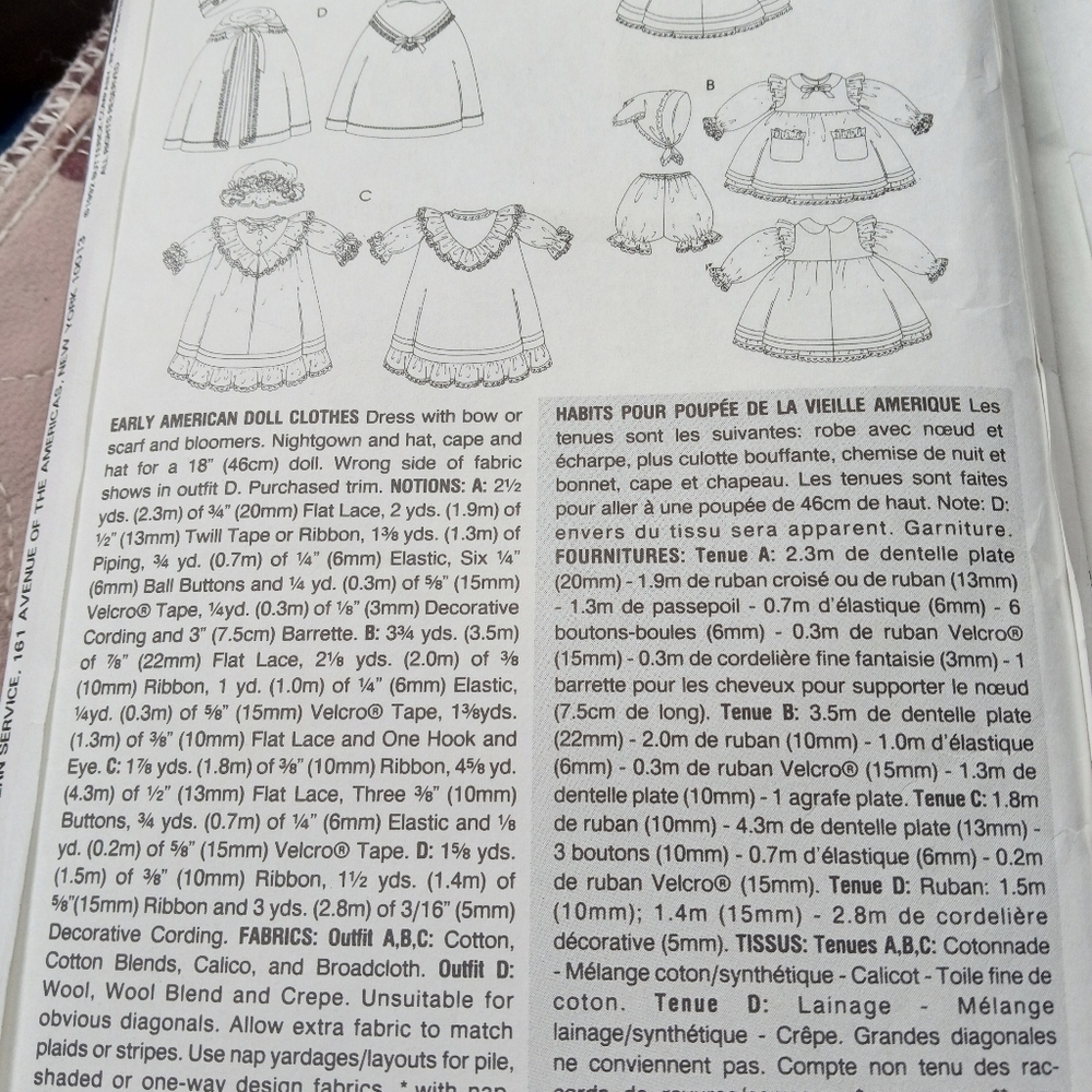 Vogue Craft Doll Collection Patterns - Picture 3 of 6